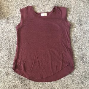 Catherine Malandrino Linen Knit Top